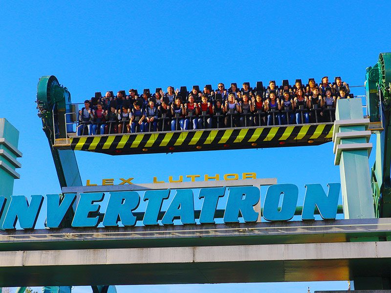 Atracción Lex Luthor | Parque Warner Madrid