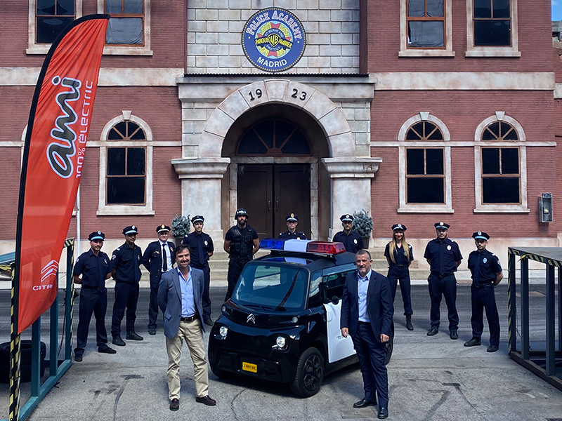 Citroën Ami se une al show de ‘Loca Academia de Policía’