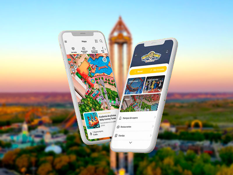 Sincroniza tus entradas con la app de Parque Warner