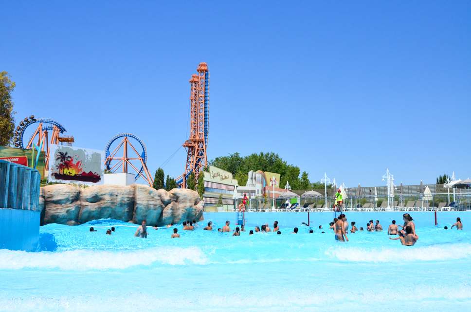 Últimos días en Parque Warner Beach