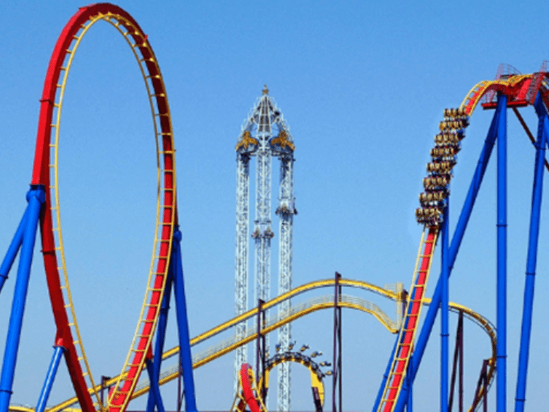 Las Atracciones Más Extremas del Parque Warner 