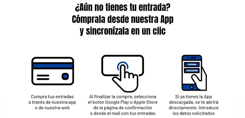 Sincroniza tu entrada con App