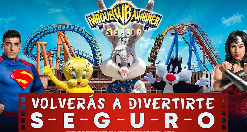 Parque Warner abre sus puertas el lunes 22 de junio