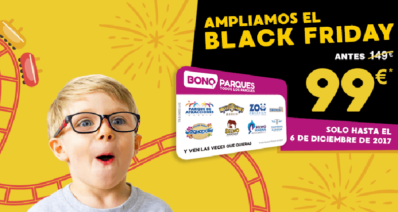 Black Friday Bono Parques