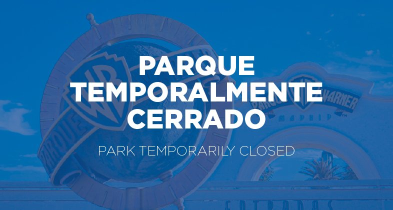 Parque temporalmente cerrado