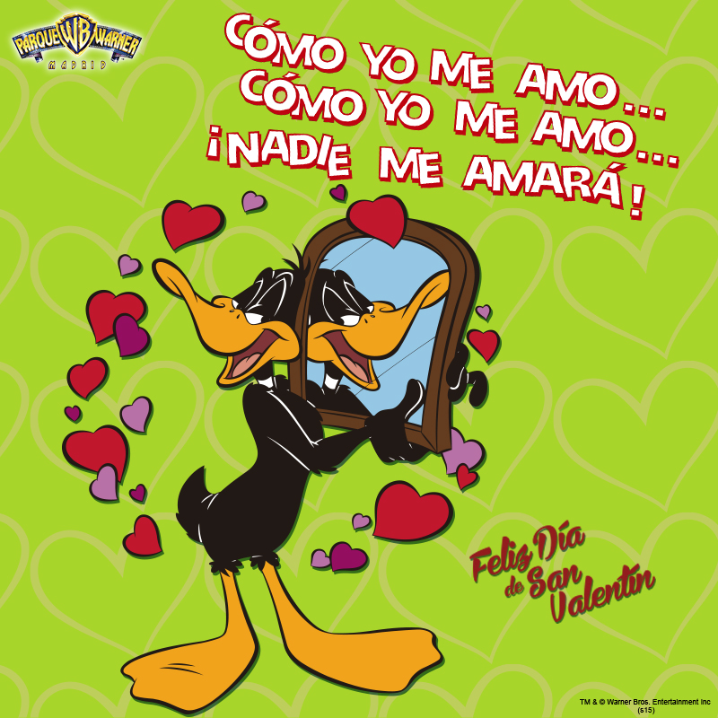 Feliz San Valentín a tod@s! | Parque Warner Madrid