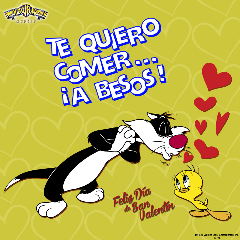 Feliz San Valentín a tod@s! | Parque Warner Madrid
