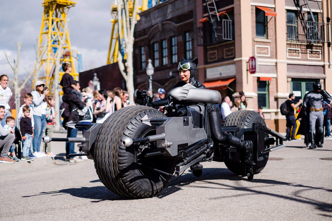 DC Universe on parade