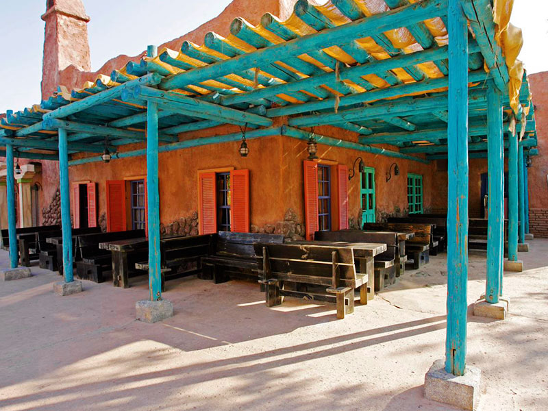 La Cantina de los Bandidos terrace