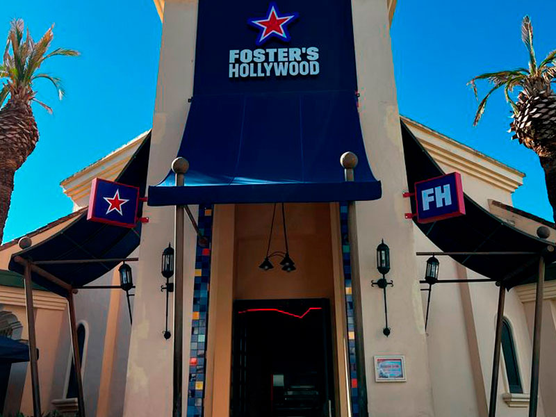 Foster's Hollywood 2 restaurantes Parque Warner Madrid principal